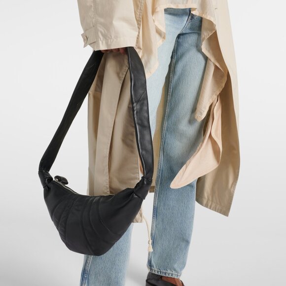 Lemaire Croissant Small leather shoulder bag - Picture 1 of 11